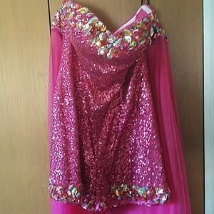 Romper with removable skirt, NEVER WORN